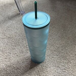Starbucks NWT Aqua Tumbler with Straw